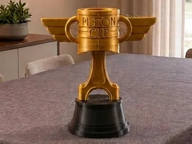 Legendary Piston Cup Display Piece