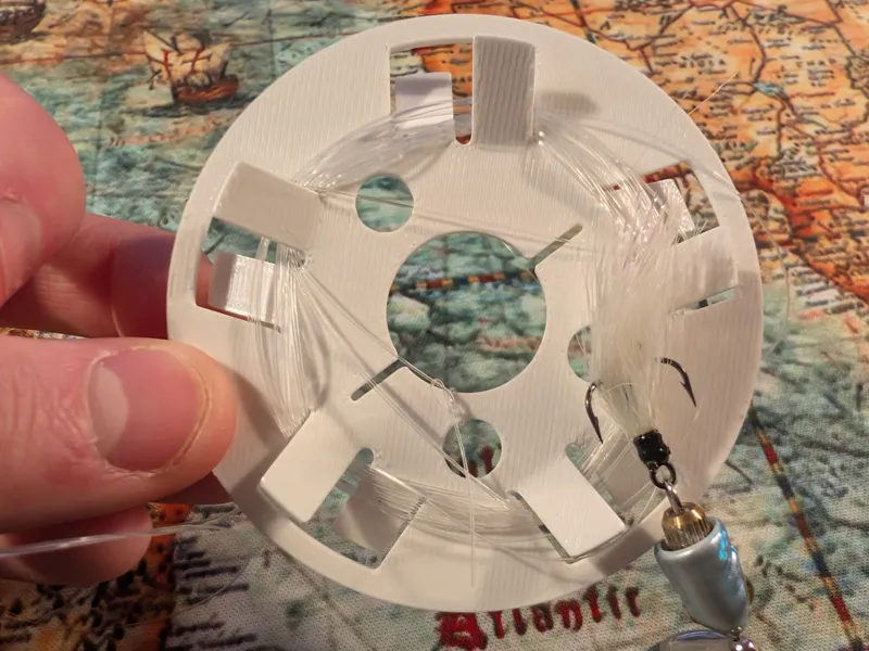 Simple Rod Fishing Spool