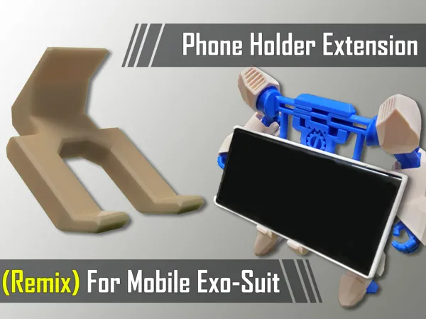 Rallonge pour support téléphone Mobile Exo-Suit