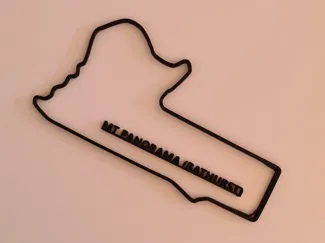 Mt Panorama - Bathurst Track Map