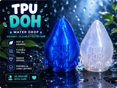 TPUDOH Dream / Water Drop Stress Relief Squish