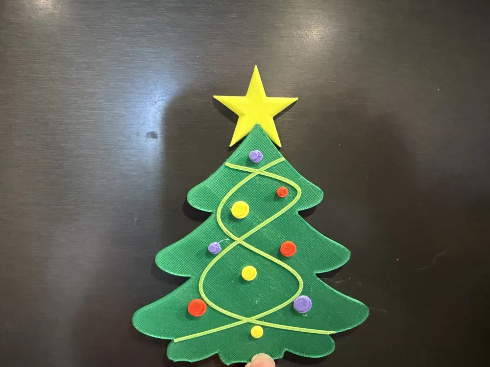 Christmas Magnet - Free 3D Print Model - MakerWorld
