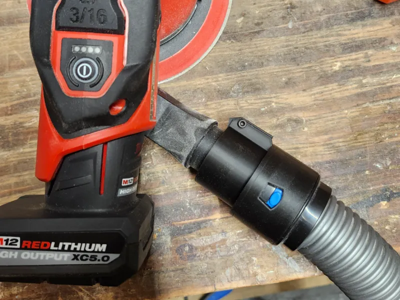 Cen-Tec Quick Connect to Milwaukee Sander