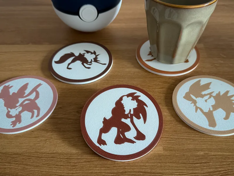 Pokémon Evolution Coaster Rockruff (Midnight Form)