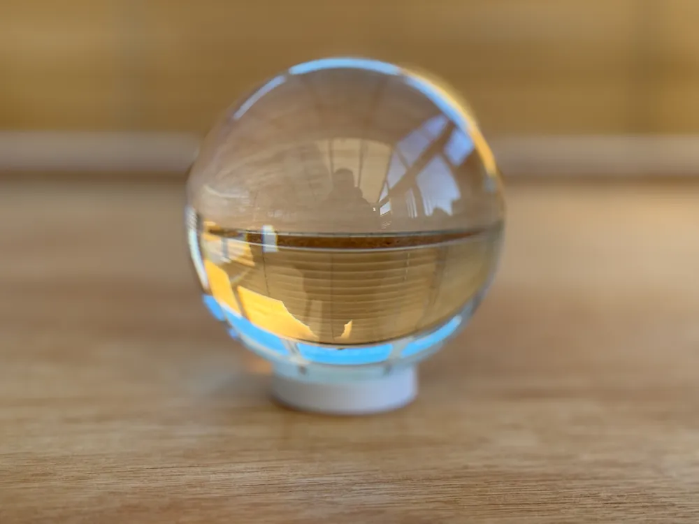80mm Crystal Ball Stand - Free 3D Print Model - MakerWorld