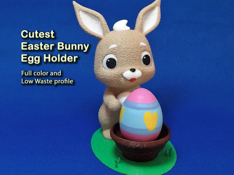 Cute Easter Bunny Egg Holder