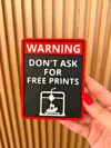 NO AMS - MANUAL PAUSE (GLUE REQUIRED)