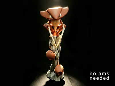 Kabutops Kabuto evolutionary line diorama figure no AMS required