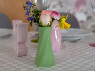 Elegante mittelgroße Vase wasserdicht, kommerziell