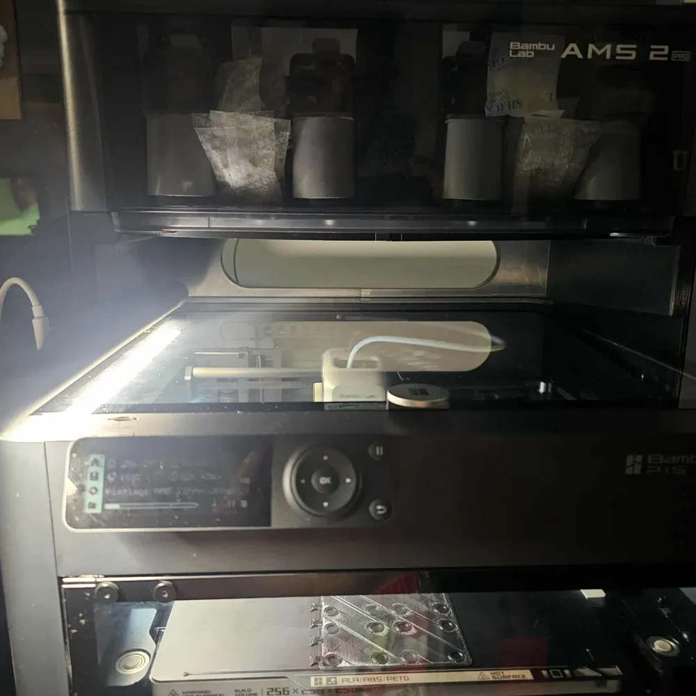 AMS 2 Pro Riser - With Attachements - Free 3D Print Model - MakerWorld