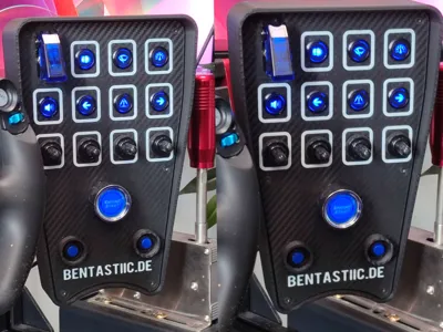 Simracing Buttonbox – Fully Customizable