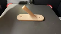 0.2mm layer, 3 walls, 25% infill no supports oriented 