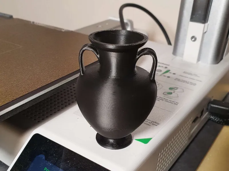Greek Amphora Classical Real 3d scan