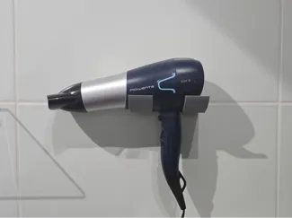 Modular Hairdryer Holder - NO VISIBLE SCREWS
