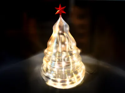 Spiral Led Christmas Tree