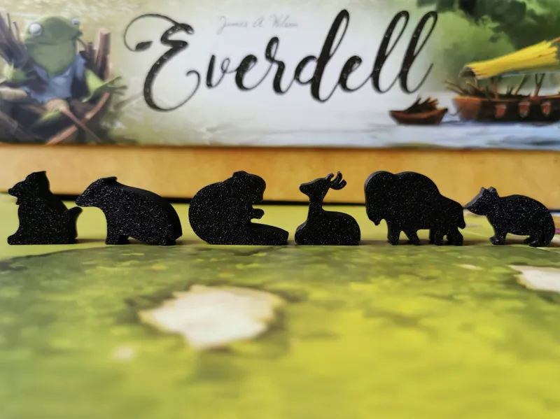 FOREST MEEPLES FOR EVERDELL