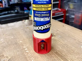 Titebond Glue Bottle Holder, Upside Down