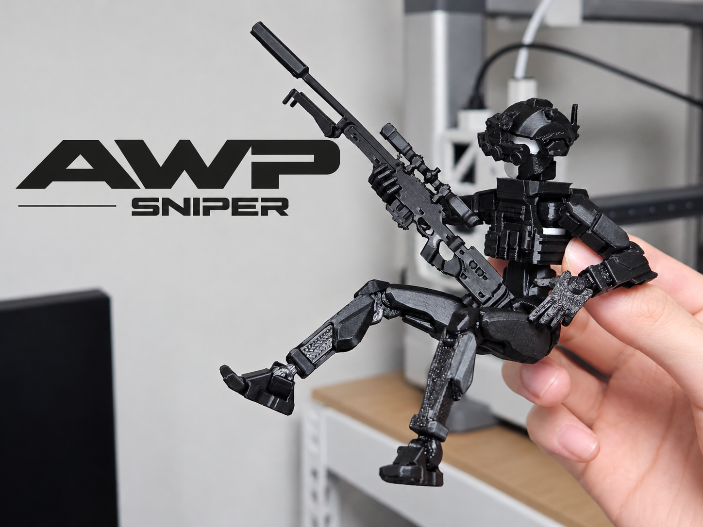 Dummy 13 AWP sniper gun - 1
