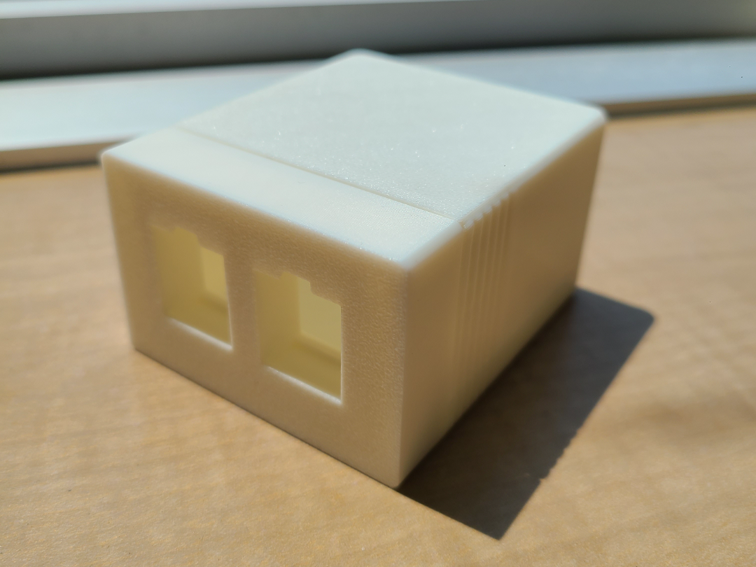 2-Port Keystone Surface-Mount Box