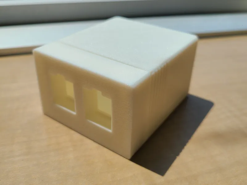 2-Port Keystone Surface-Mount Box