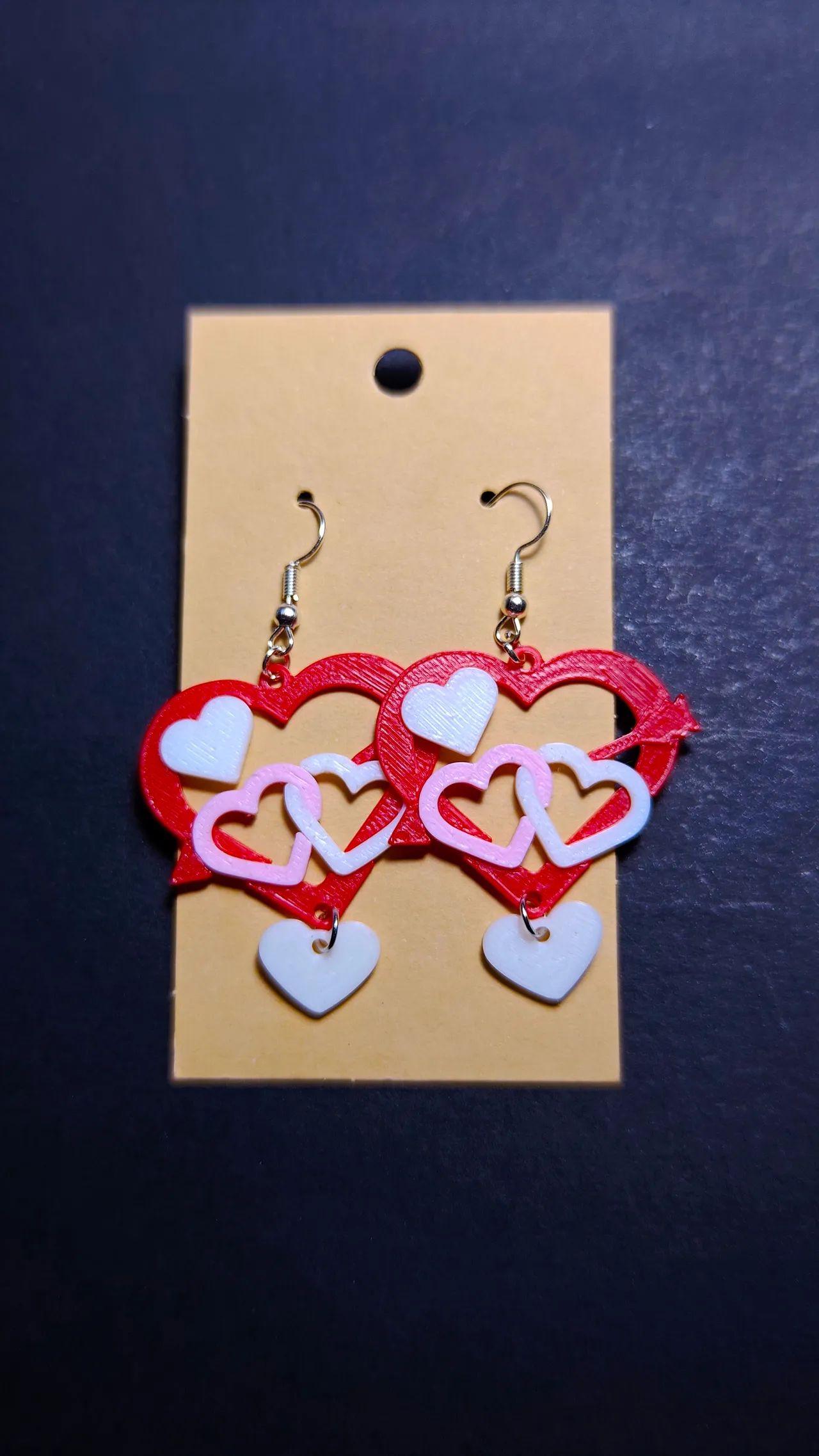 Infinite Heartline Earrings view 2
