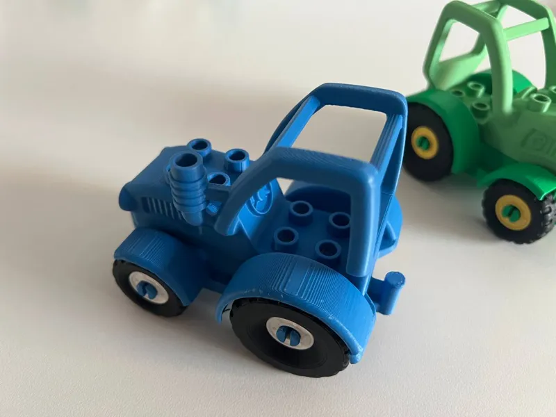Reinforced tractor top duplo compatible