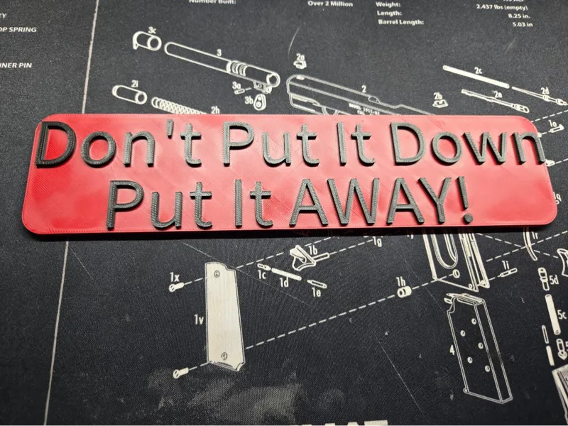 Put It Away Now