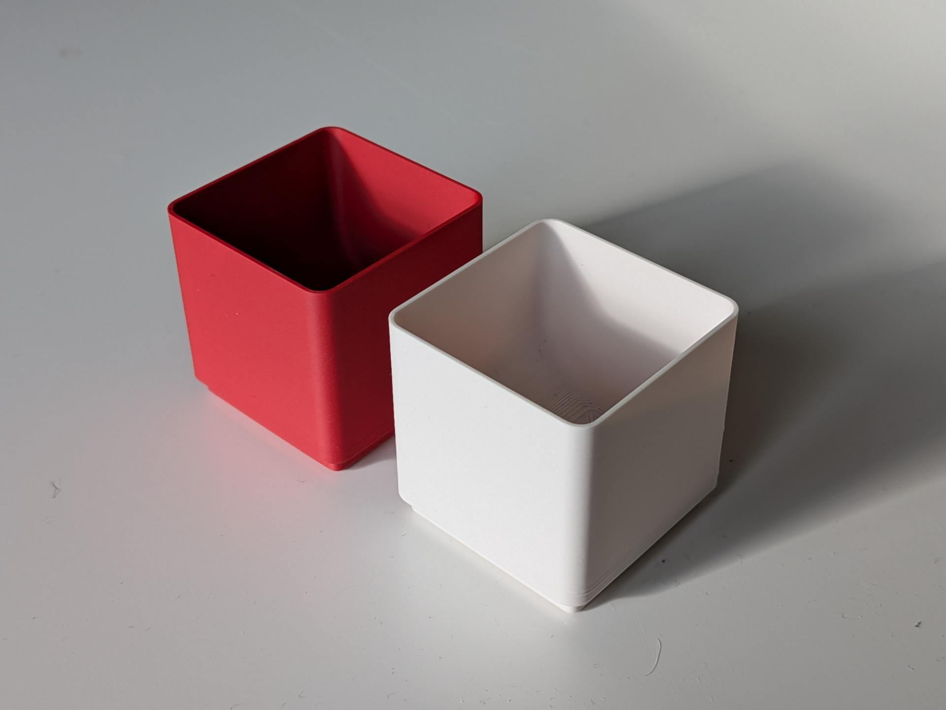 1x1 6U Gridfinity Bin With Finger Scoop