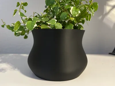 Modern plant pot 