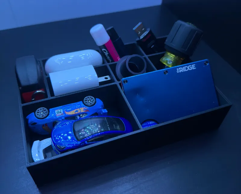 Rectangle Organizer (Fits on A1 Mini)