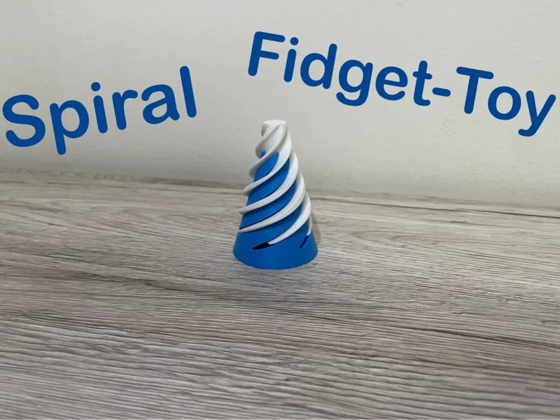 Passthrough Spiral Fidget-Toy