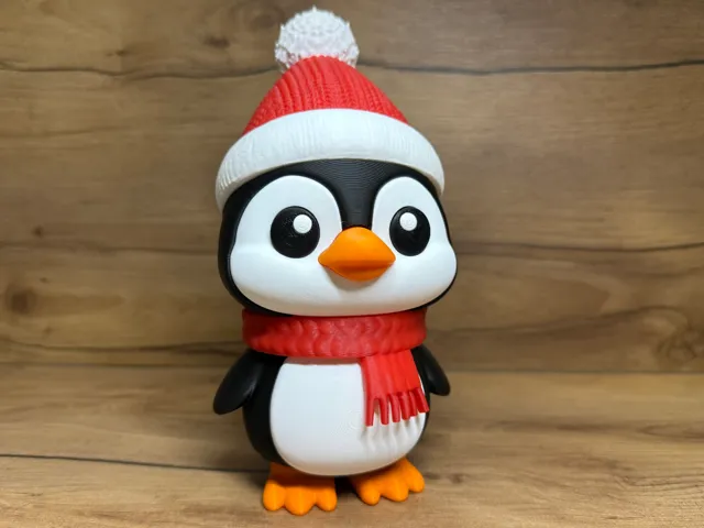 Pingouin Noël multipart no AMS
