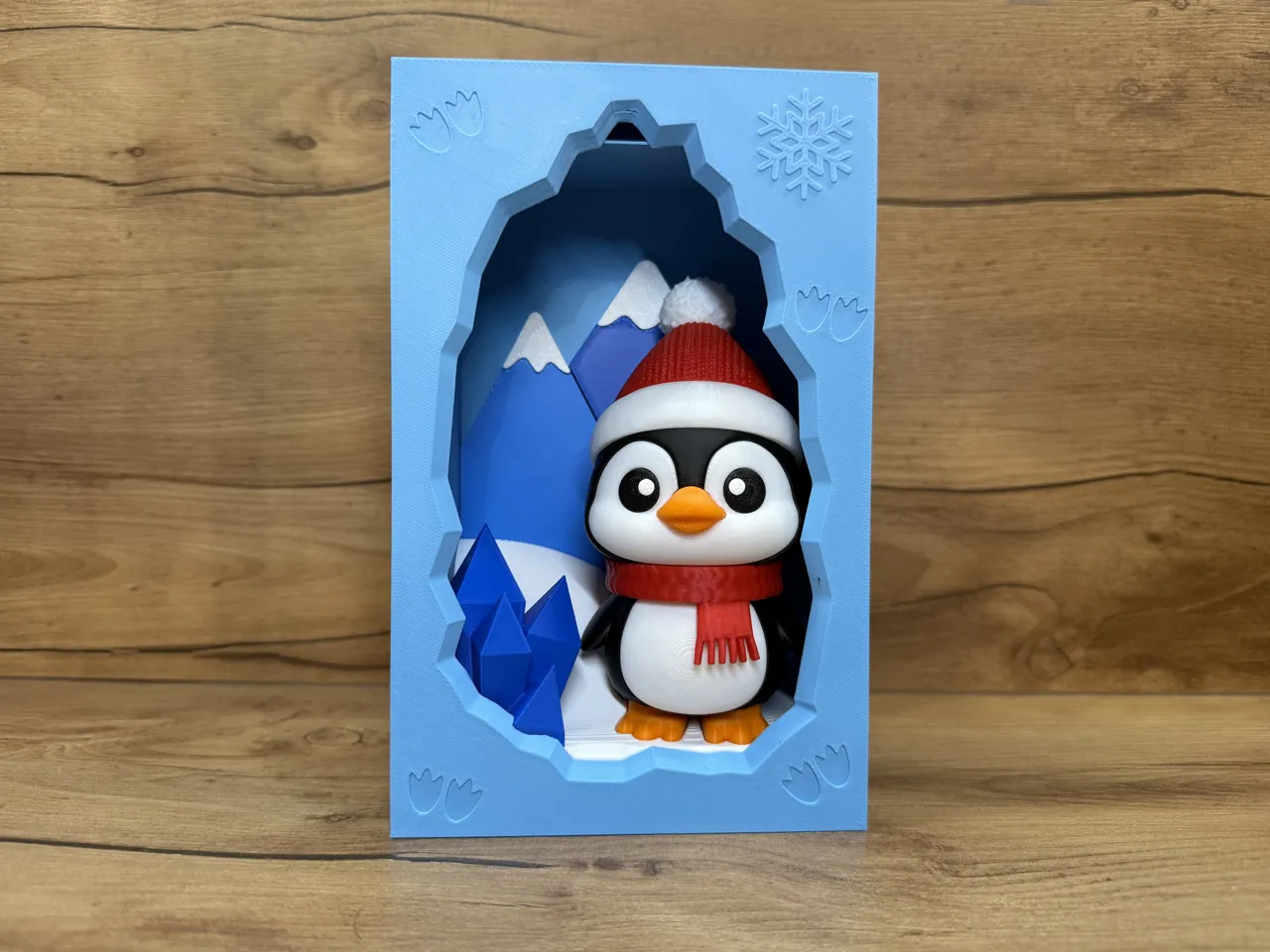 Pingouin Noël multipart no AMS view 4