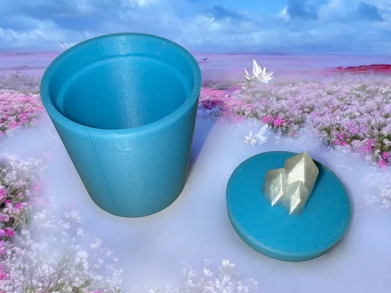 Crystal top box