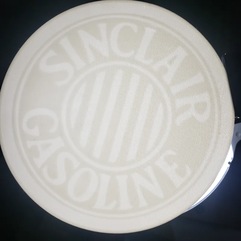 Sinclair Gasoline Lightbox