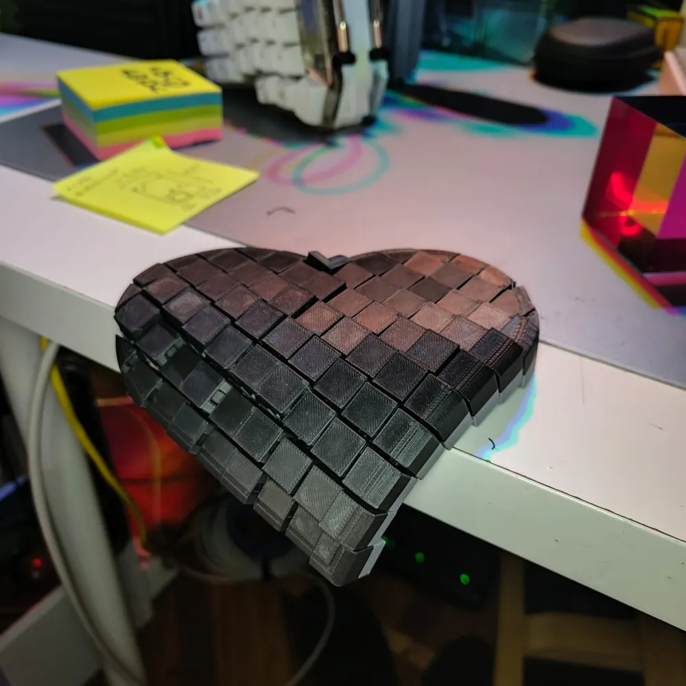 Flex Heart by Mbow MakerWorld: Download Free 3D Models