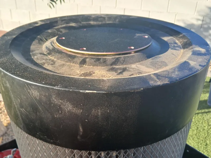 Dust Right Canister Filter End Cap
