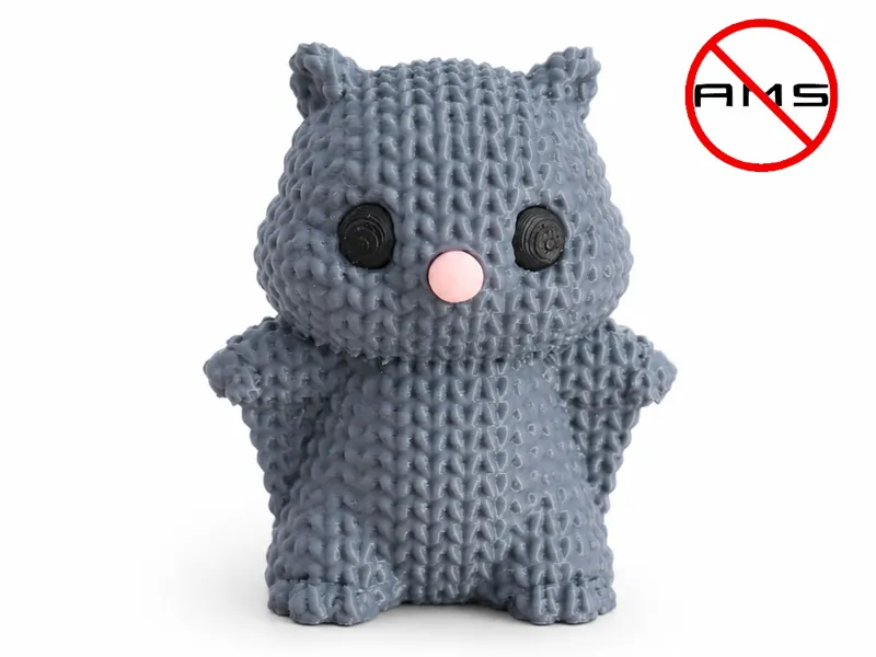 Knitted Flying Squirrel / NO AMS