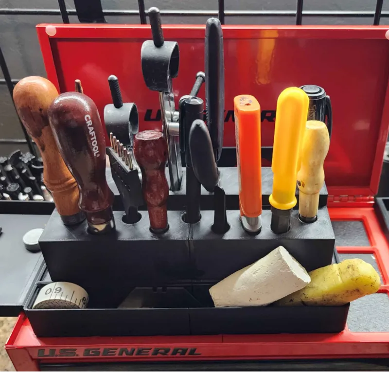 Leather Tool Holder Gridfinity