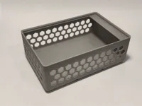 Bac Gridfinity 2x3 à parois en nid d'abeille — photo 2