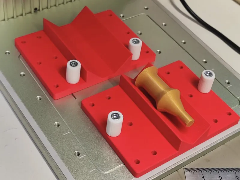 xTOOL F1 round objects jigs