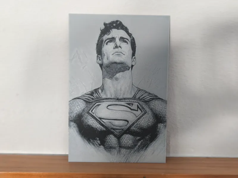 Hueforge Superman