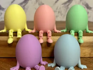 Articulated Easter Egg