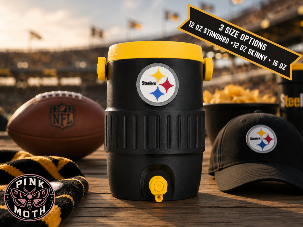 Pittsburgh Steelers Koozie - Snap in Logo - 1