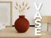 Poly-Vase V3 Spiral Excess