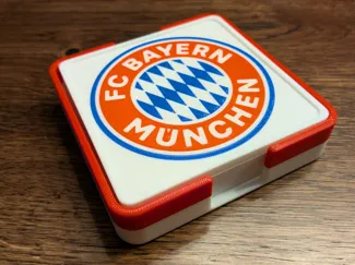 FC Bayern München Bierdeckel Set mit Box