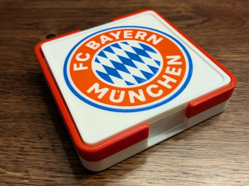 FC Bayern München Bierdeckel Set mit Box