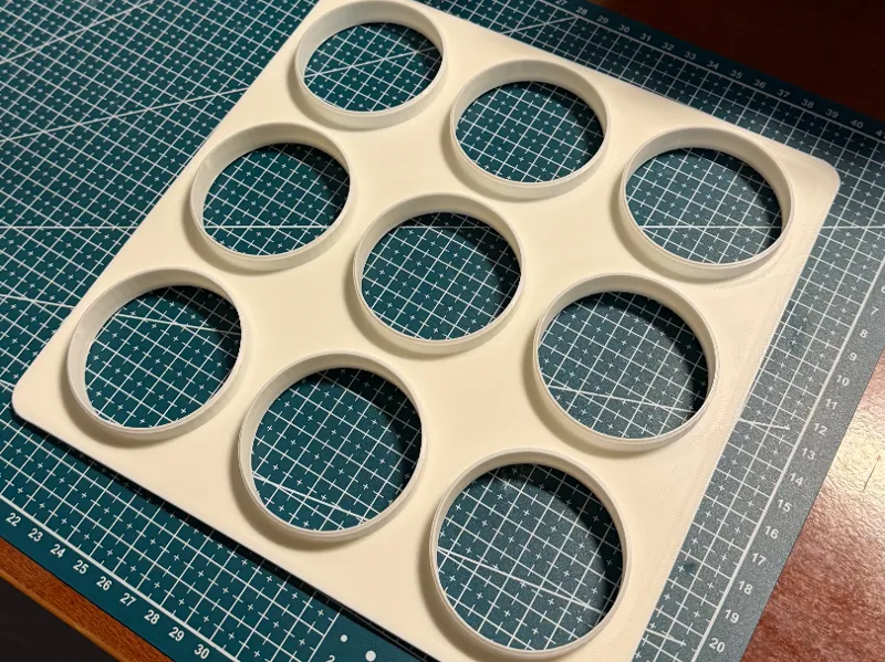 Multi Cookie Cutter 9 Holes - Fast Baking Tool