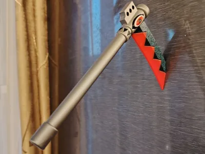 Soul Eater - Maka's Scythe - Fridge Magnet