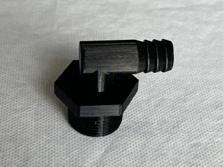 3/8 Zoll Gewinde 1/2 Zoll Schlauch 90 Grad